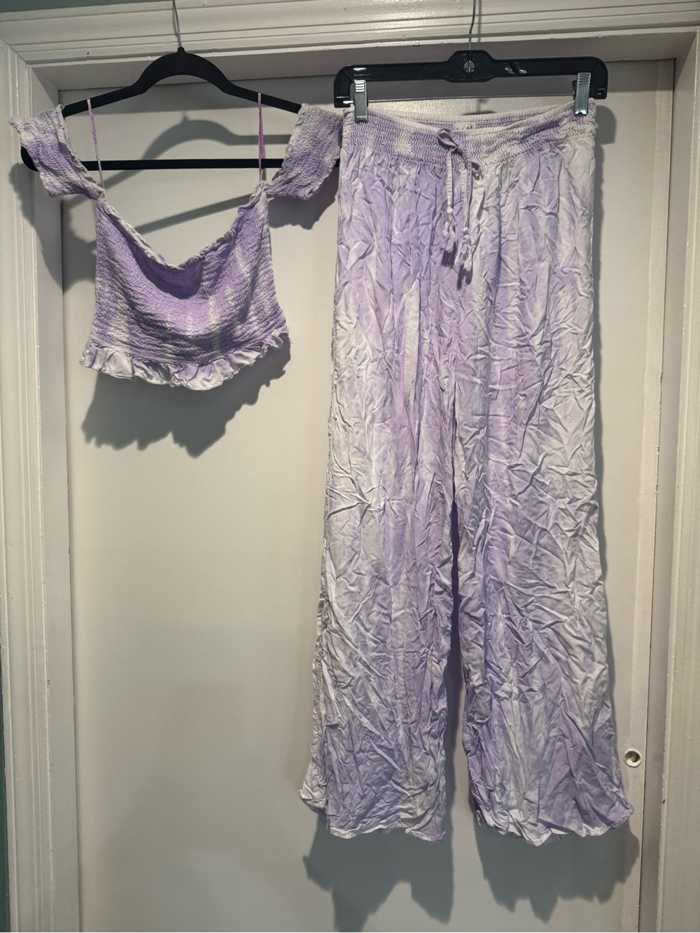 Kiwi + Punch Tie Dye Set Pants & Smock Top M